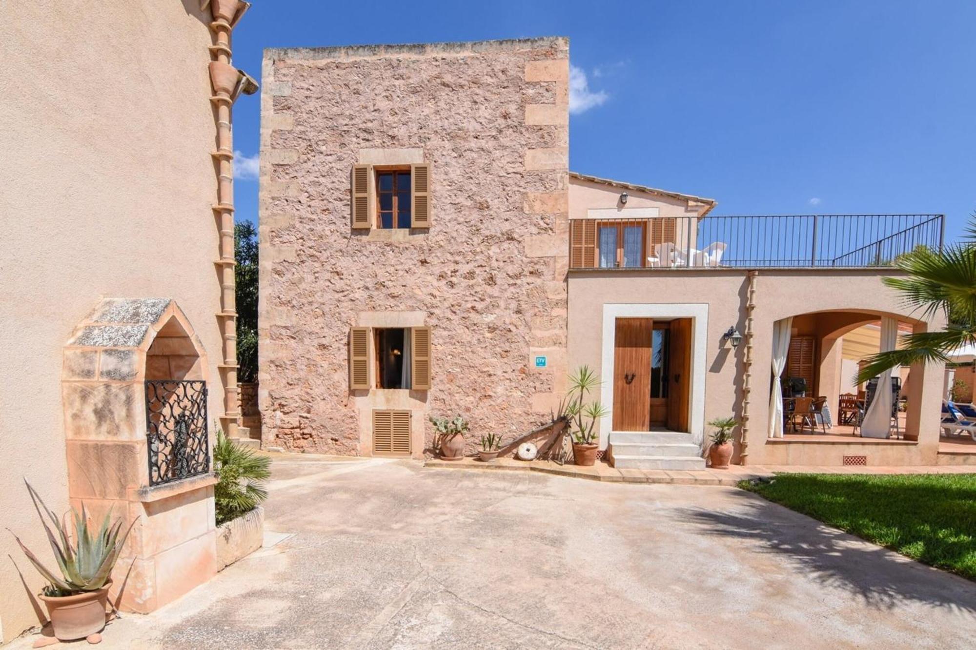 Casa Rural, Finca Rustica Con Piscina Cas Padrins De Campos, Mallorca エクステリア 写真