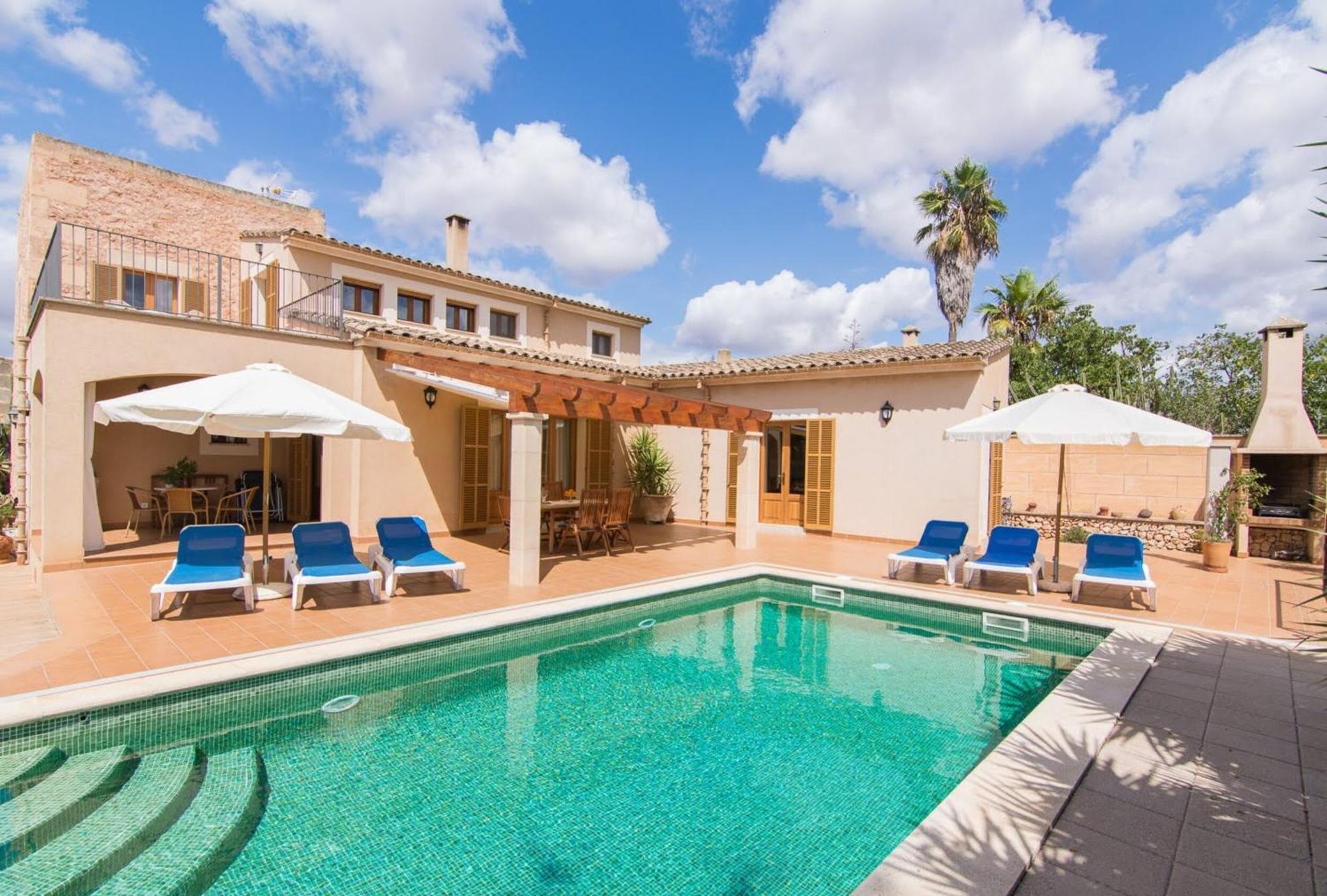 Casa Rural, Finca Rustica Con Piscina Cas Padrins De Campos, Mallorca エクステリア 写真