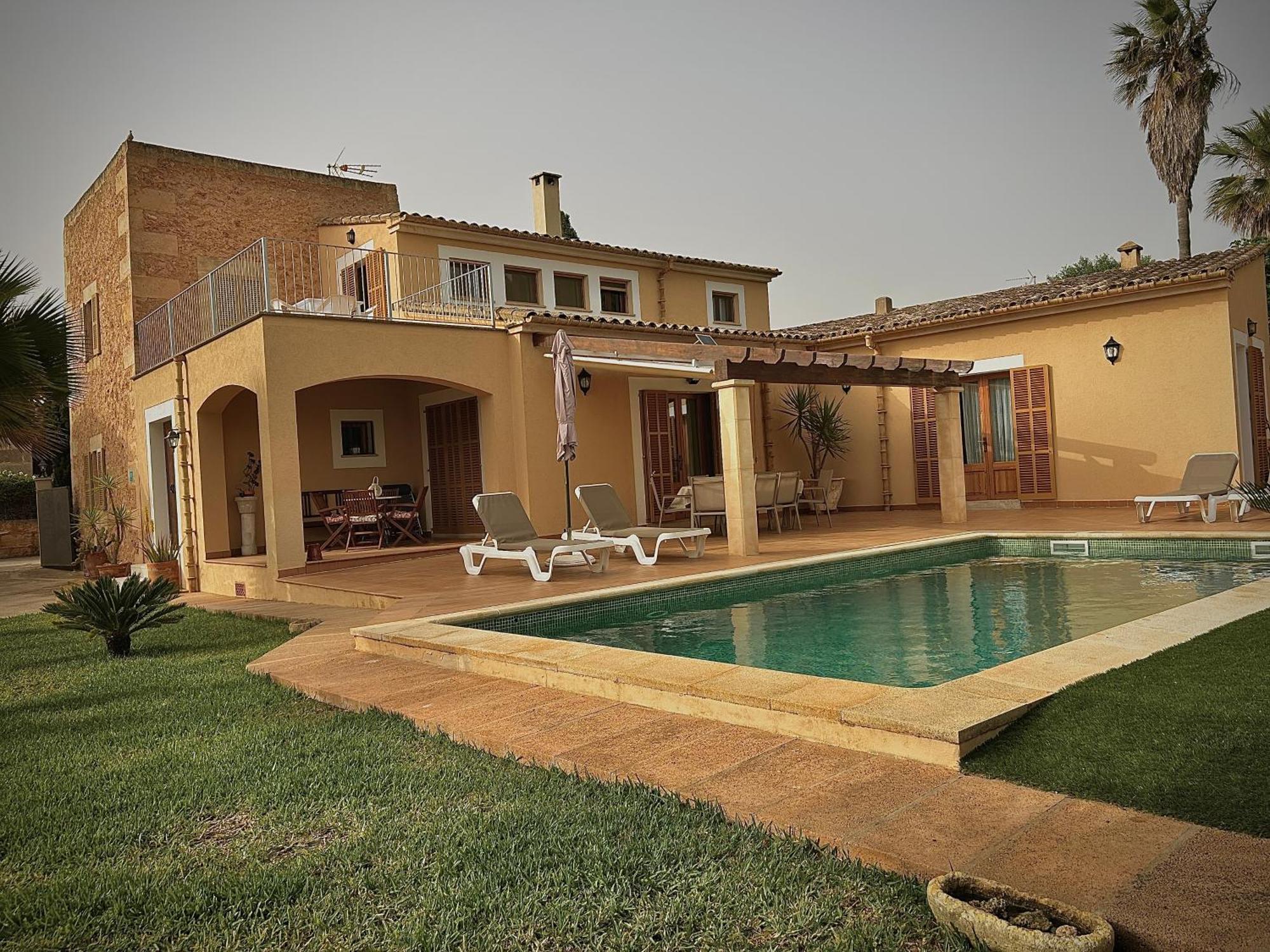 Casa Rural, Finca Rustica Con Piscina Cas Padrins De Campos, Mallorca エクステリア 写真
